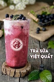 Trà sữa việt quất bánh plan-duoc-ban-tai-Trà sữa nhà làm Chii