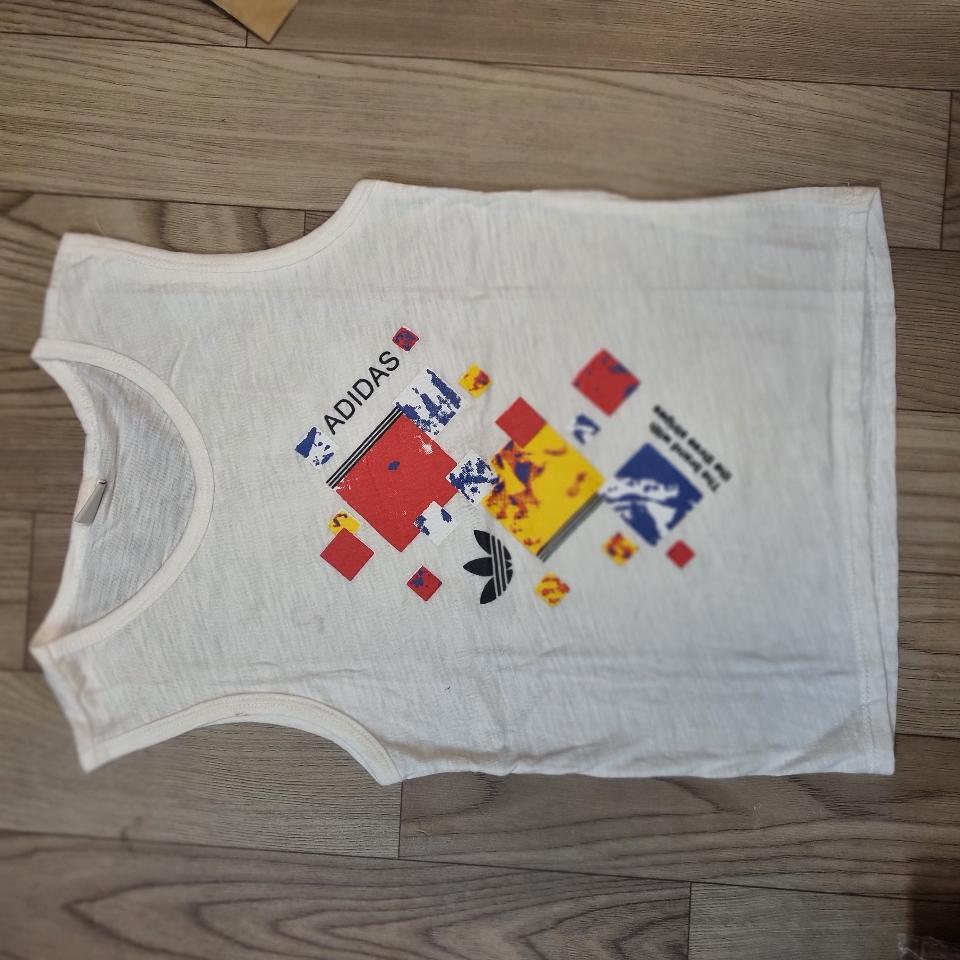 Áo ba lỗ bé trai Carter Adidas trắng-duoc-ban-tai-DẾ MÈN - QUẦN ÁO TRẺ EM