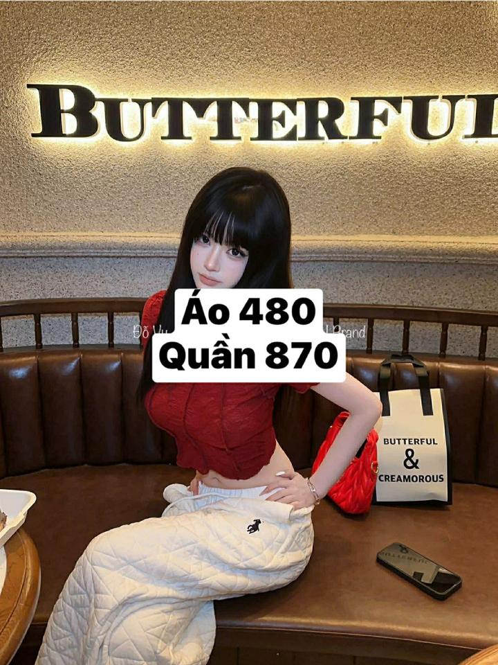 Set áo đỏ + quần phao trắng-duoc-ban-tai-Do Ngoc Tuong Vy Store