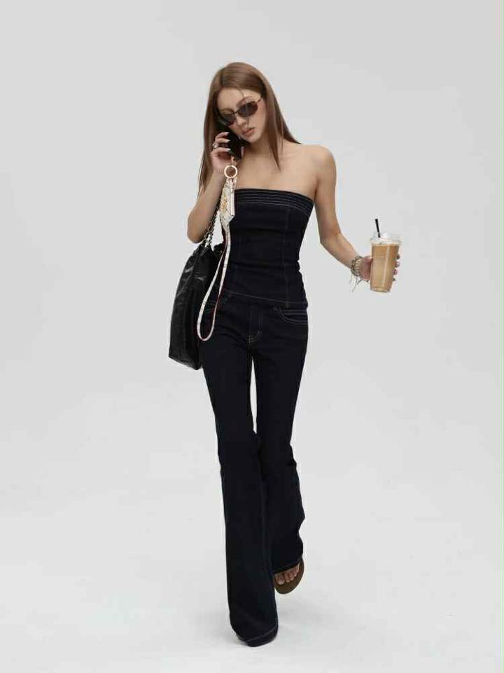Set jean quần loe-duoc-ban-tai-Do Ngoc Tuong Vy Store