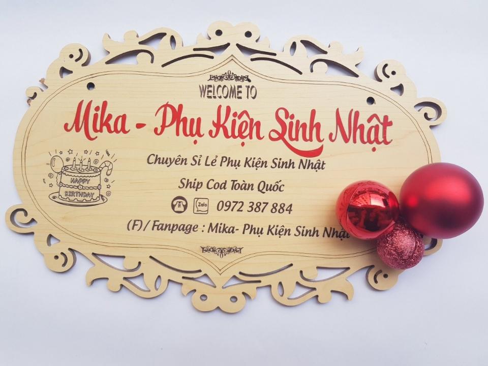 Bi 3 quả - đỏ-duoc-ban-tai-Mika - Phụ Kiện Sinh Nhật
