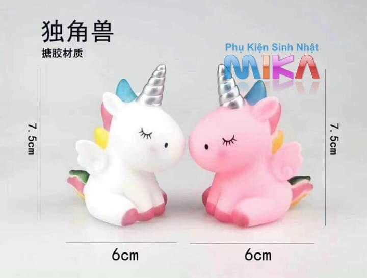 Ngựa 1 sừng - Trắng-duoc-ban-tai-Mika - Phụ Kiện Sinh Nhật