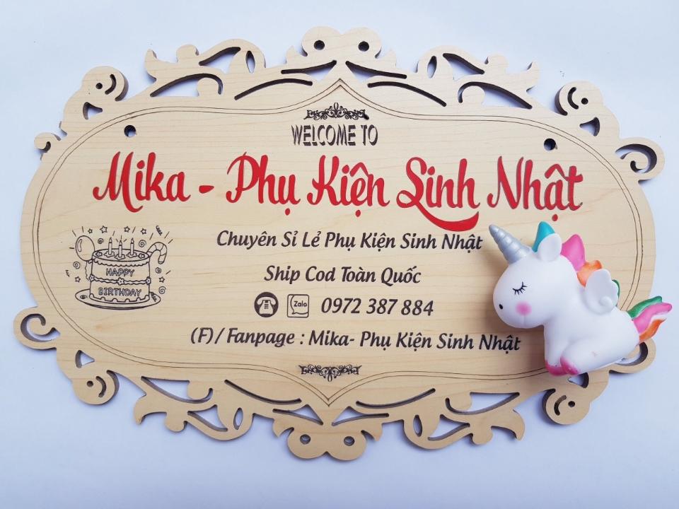 Ngựa 1 sừng - Trắng-duoc-ban-tai-Mika - Phụ Kiện Sinh Nhật