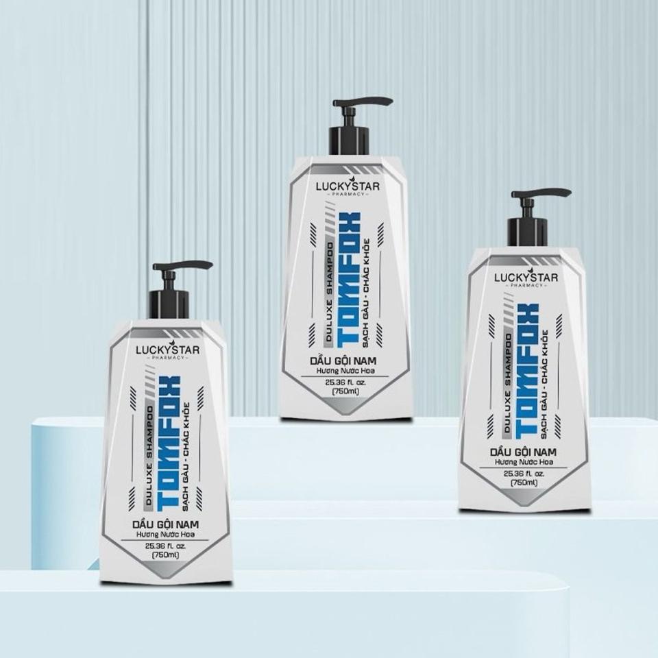 DẦU GỘI NƯỚC HOA NAM CAO CẤP TOMFOX 750ML (Khuyến mãi: tặng SỮA TẮM NƯỚC HOA TOMFOX 750ml)-duoc-ban-tai-CÔNG TY TNHH PHÚC HIỀN
