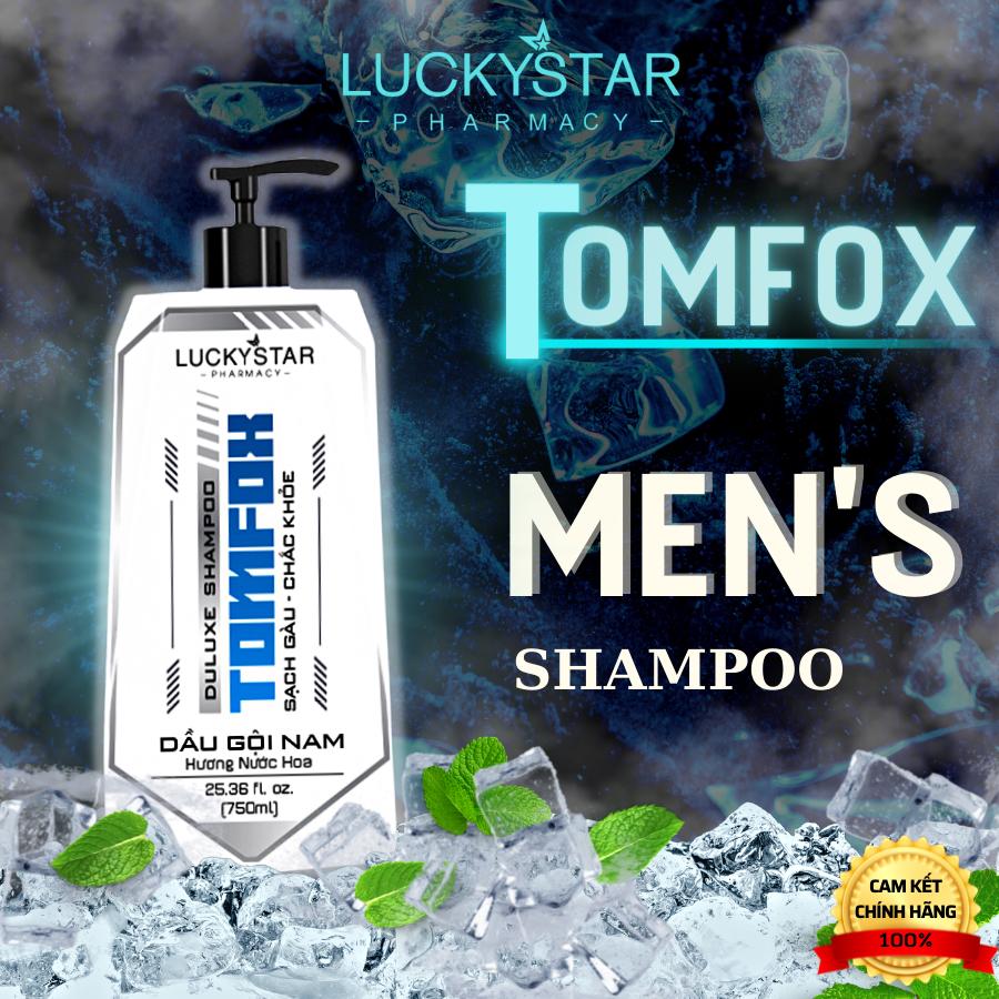 DẦU GỘI NƯỚC HOA NAM CAO CẤP TOMFOX 750ML (Khuyến mãi: tặng SỮA TẮM NƯỚC HOA TOMFOX 750ml)-duoc-ban-tai-CÔNG TY TNHH PHÚC HIỀN
