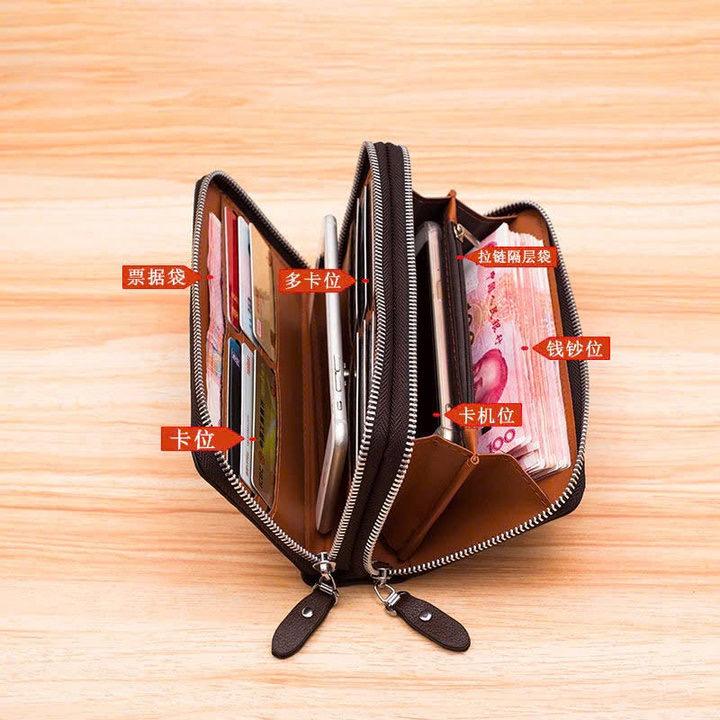 VÍ CẦM TAY DA PU CAO CẤP, SANG TRỌNG, TINH TẾ, ĐÁNG SỞ HỮU WH787 - WINNIE HOUSE-duoc-ban-tai-CÔNG TY TNHH PHÚC HIỀN