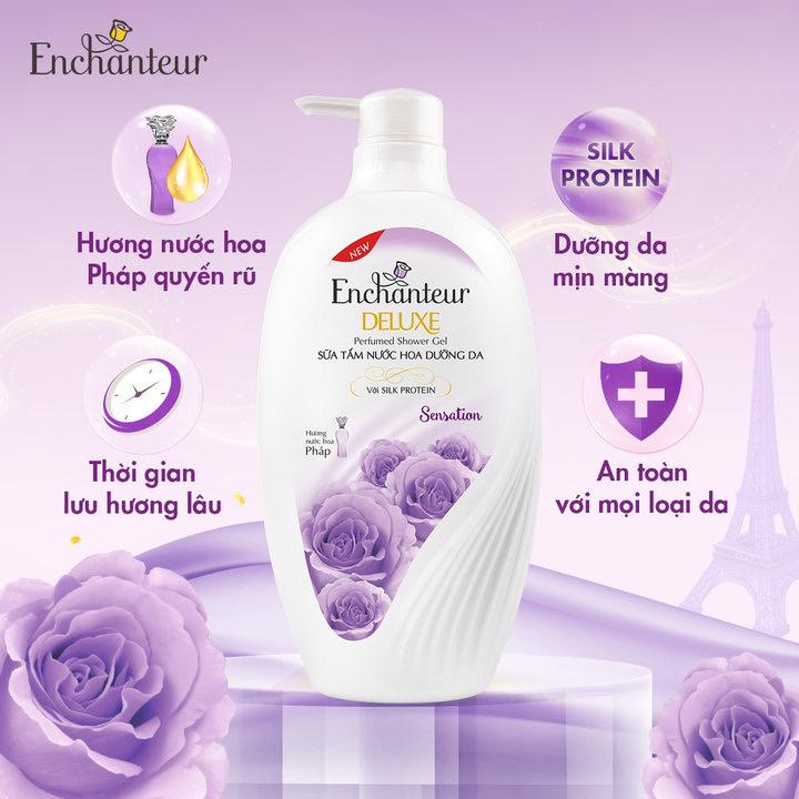 SỮA TẮM SENSATION 650GR/CHAI + TẶNG NƯỚC HOA BỎ TÚI CHARMING 18ML-duoc-ban-tai-CÔNG TY TNHH PHÚC HIỀN