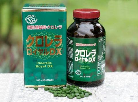 TẢO LỤC HOÀNG GIA CHLORELLA ROYAL DX 1550V-duoc-ban-tai-TINH HOA NHẬT BẢN