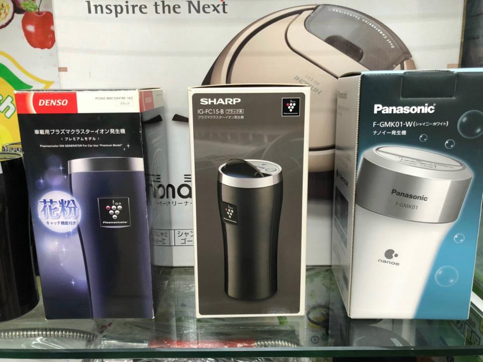 Máy lọc không khí trên ô tô Sharp, Panasonic (Nội địa Nhật)-duoc-ban-tai-TINH HOA NHẬT BẢN