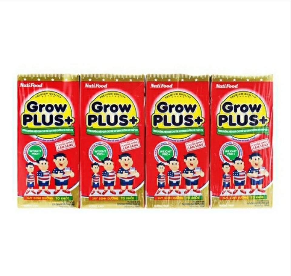 Lốc Spps Gowplus+ đỏ hộp 180ml Nutifood-duoc-ban-tai-HKD CỬA HÀNG DIỆU THƯ