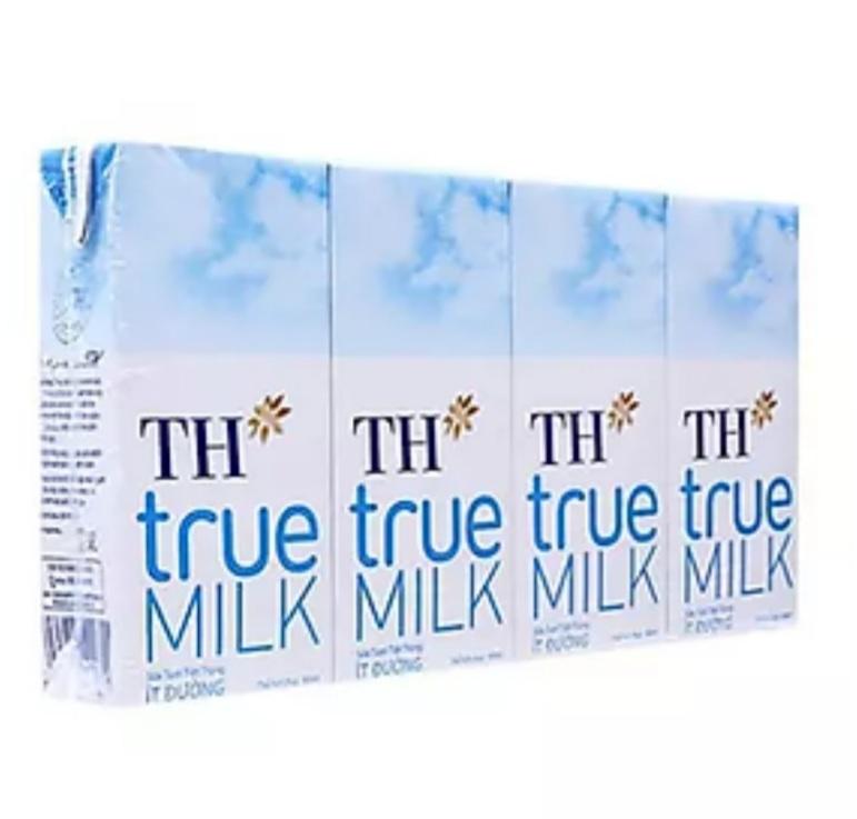 Lốc 4 hộp Sttt TH truemilk,ít đường, hộp 180ml-duoc-ban-tai-HKD CỬA HÀNG DIỆU THƯ