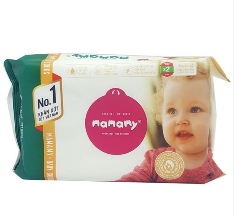 Khăn ướt MaMaMy không mùi 100 miếng-duoc-ban-tai-HKD CỬA HÀNG DIỆU THƯ