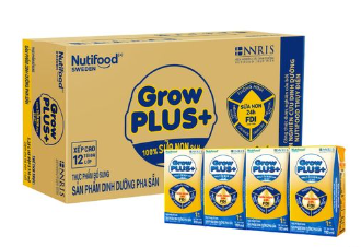 Thùng 48 hộp sbps Growplus+ sữa non (vàng), hộp 110ml-duoc-ban-tai-HKD CỬA HÀNG DIỆU THƯ