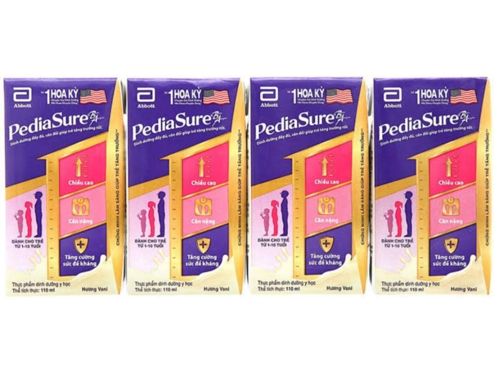 Lóc 6 hộp SBPS Pediasure, Hộp 110ml-duoc-ban-tai-HKD CỬA HÀNG DIỆU THƯ
