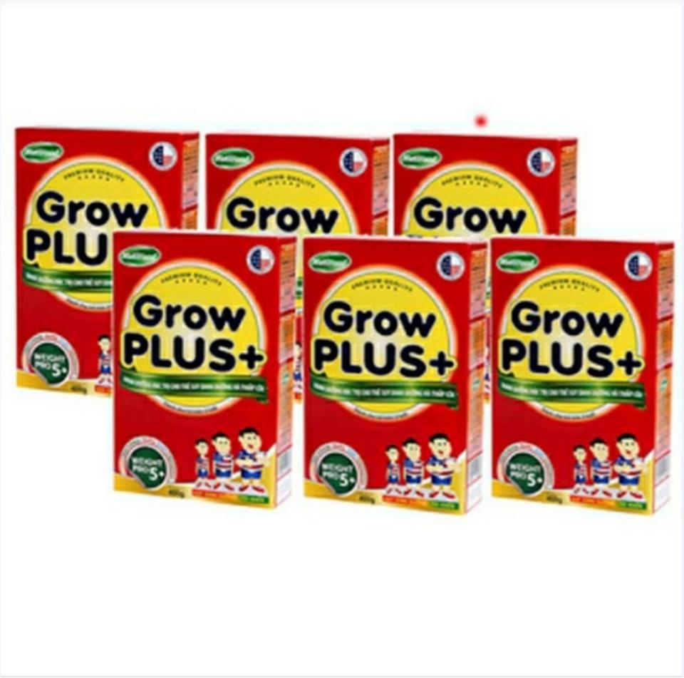 Lốc Sbps Growplus+ đỏ 110ml Nutifood-duoc-ban-tai-HKD CỬA HÀNG DIỆU THƯ