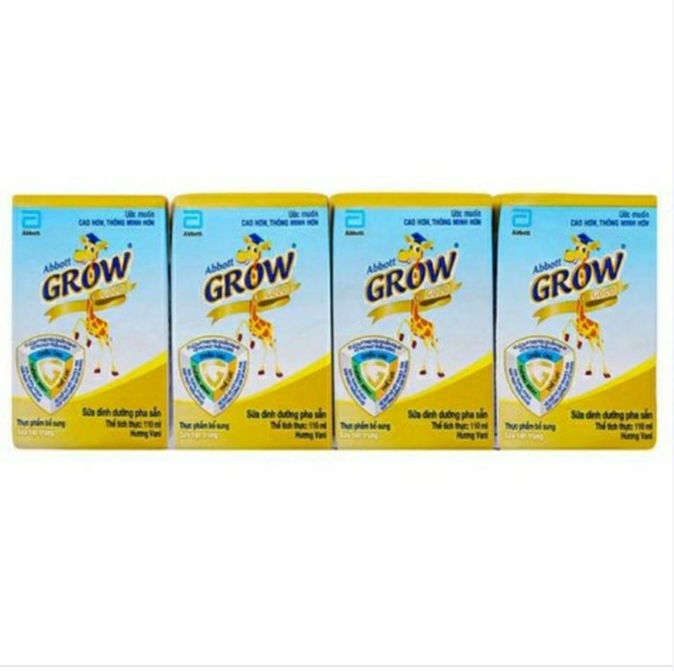 Lốc 4 hộp Sbps Abbott Grow gold, hộp 110ml-duoc-ban-tai-HKD CỬA HÀNG DIỆU THƯ