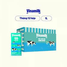 Thùng 12 hộp STTT Vinamilk không đường hộp 1 lít-duoc-ban-tai-HKD CỬA HÀNG DIỆU THƯ