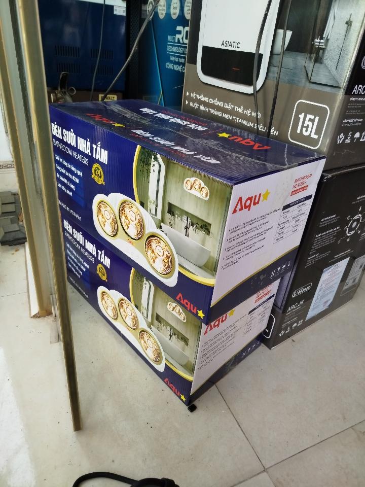 Đèn sưởi nhà tắm 3 bóng Aqu⭐-duoc-ban-tai-ĐIỆN MÁY HẢI ANH