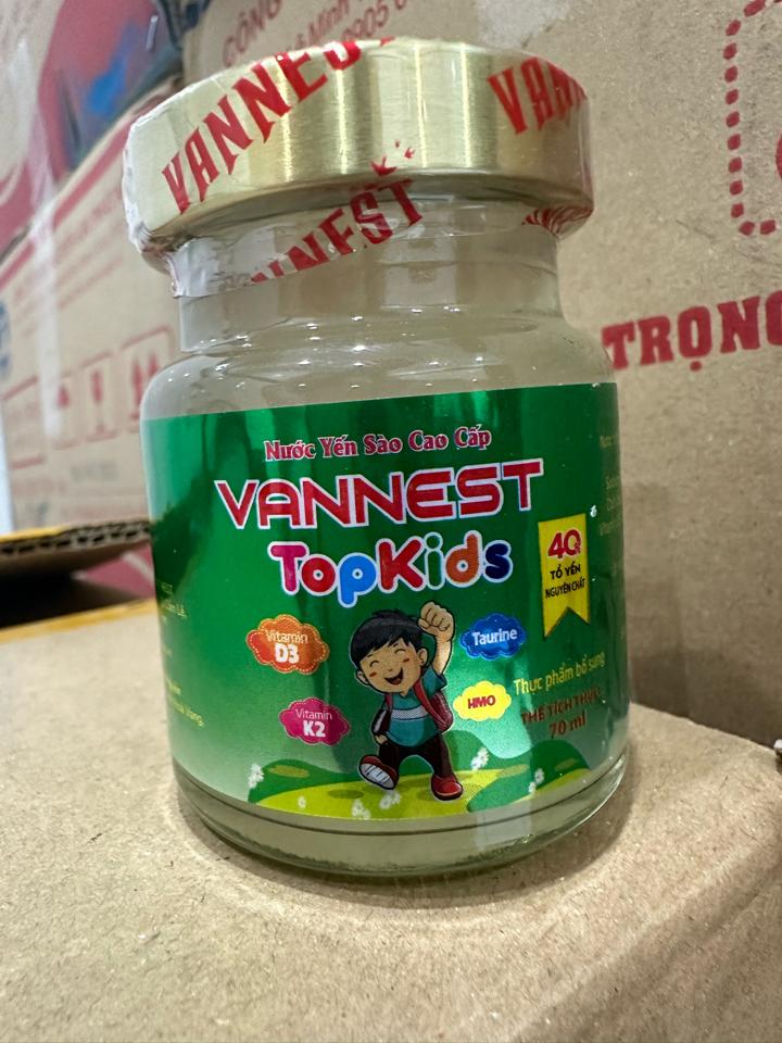 Lọ Vannest Topkid-duoc-ban-tai-NPP BẢO CHÂU HP PHÂN PHỐI YẾN SÀO CAO CẤP SUNNEST MONNEST