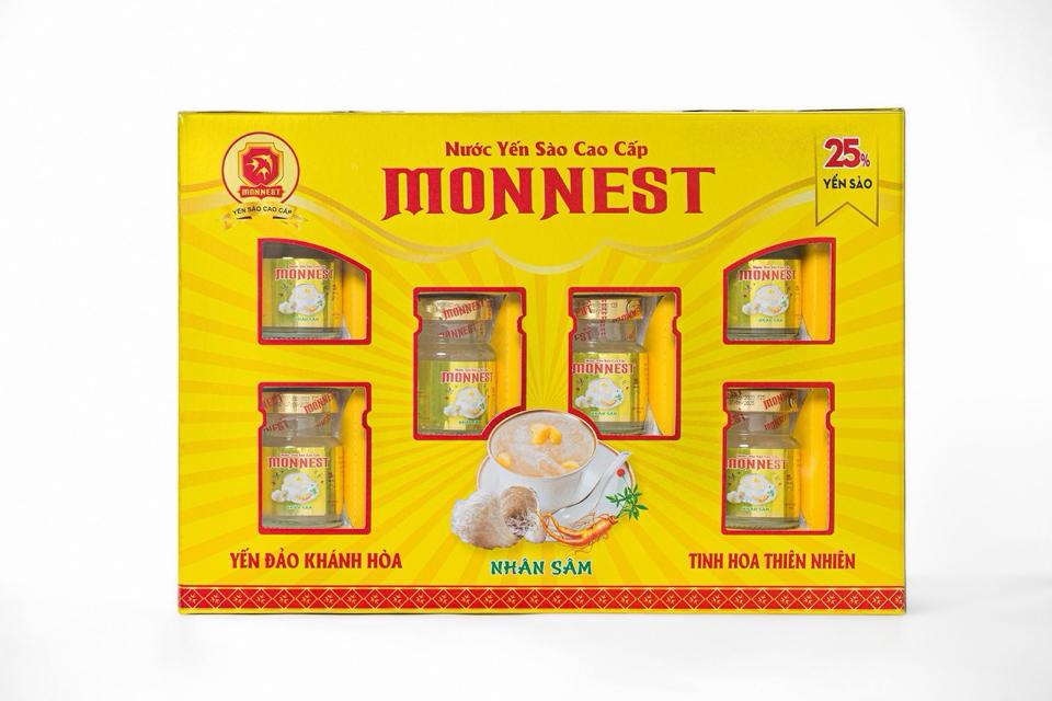 Hộp quà nhân sâm Monnest-duoc-ban-tai-NPP BẢO CHÂU HP PHÂN PHỐI YẾN SÀO CAO CẤP SUNNEST MONNEST