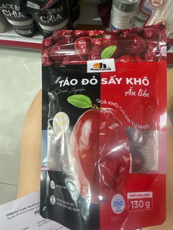 Táo đỏ khô 130g -duoc-ban-tai-Tạp Hoá Thái Lan
