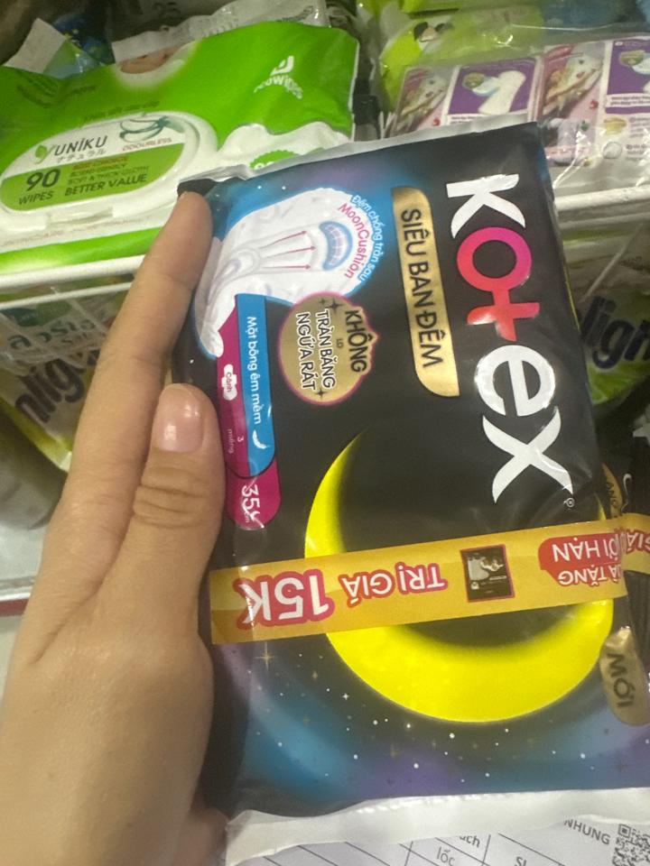 Kotex ban đêm-duoc-ban-tai-Tạp Hoá Thái Lan