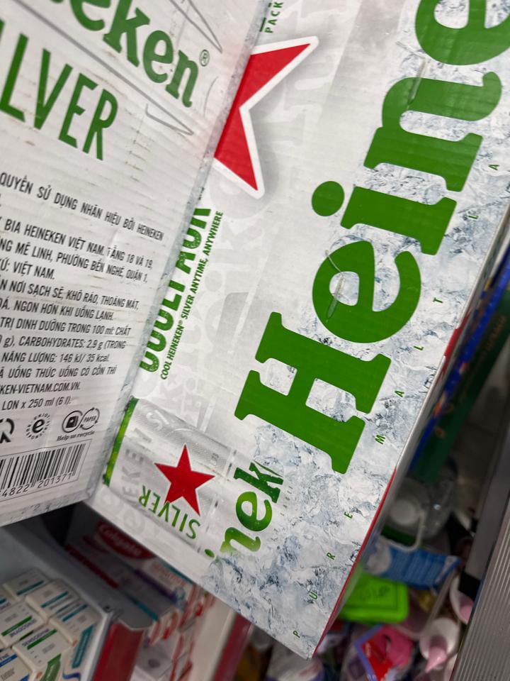 Heneken 250ml-duoc-ban-tai-Tạp Hoá Thái Lan