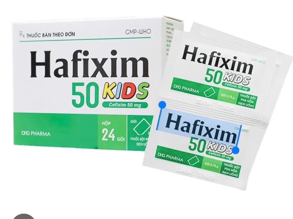 Hafixim Kids--cefixim50 mg 🔸-duoc-ban-tai-💊 Đóng Toa  (Ship cod toàn quốc) 💊