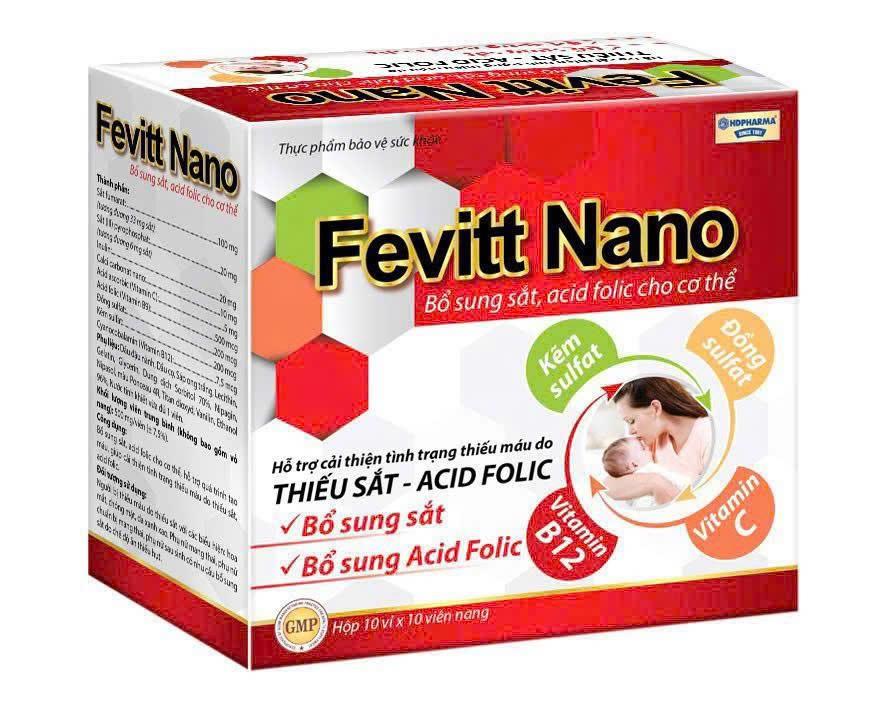 Sắt fevvit nano-duoc-ban-tai-💊 Đóng Toa  (Ship cod toàn quốc) 💊
