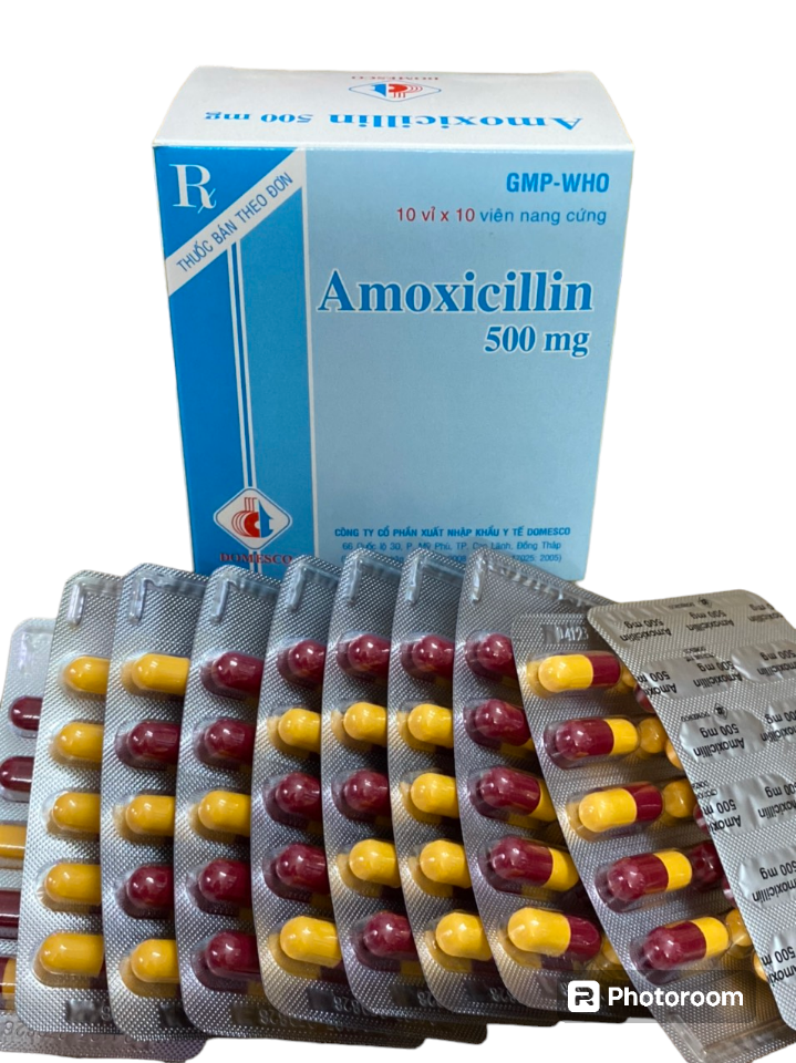 Amox  500mg DMC/100v 🔸-duoc-ban-tai-💊 Đóng Toa  (Ship cod toàn quốc) 💊