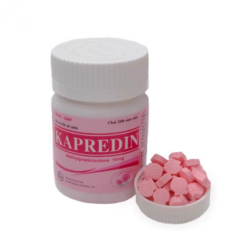 Kapredin ( methylprednisolone 16mg/200v)🔸-duoc-ban-tai-💊 Đóng Toa  (Ship cod toàn quốc) 💊