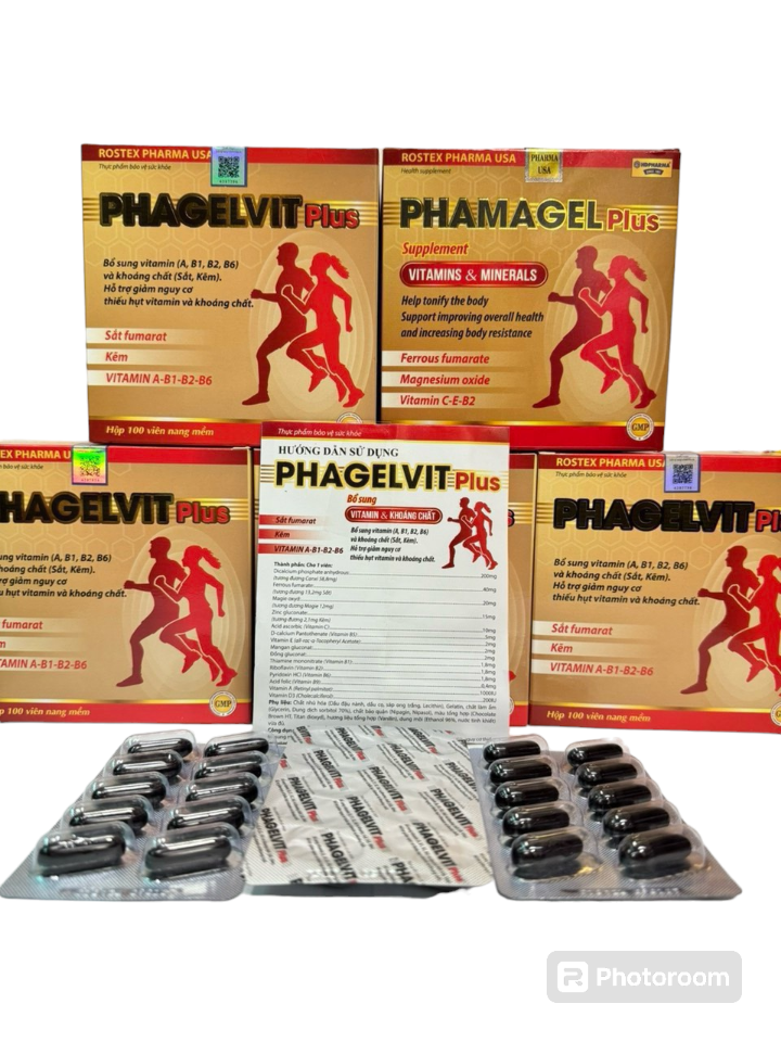 .Phargelvit plus 100 viên-duoc-ban-tai-💊 Đóng Toa  (Ship cod toàn quốc) 💊