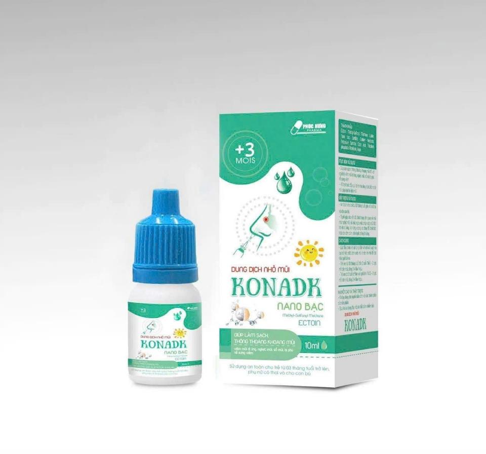 Nhỏ mũi konadk nano bạc-duoc-ban-tai-💊 Đóng Toa  (Ship cod toàn quốc) 💊