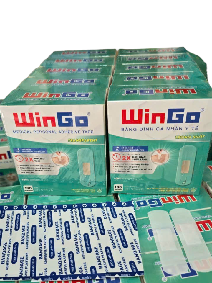 🔹 Băng cá nhân wingo xanh lá -duoc-ban-tai-💊 Đóng Toa  (Ship cod toàn quốc) 💊