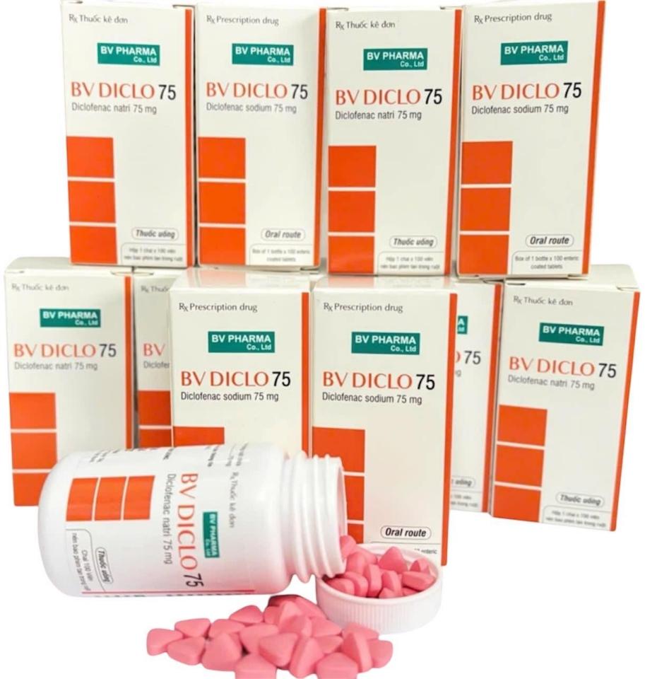 . BV Diclo 75 chai cam-duoc-ban-tai-💊 Đóng Toa  (Ship cod toàn quốc) 💊