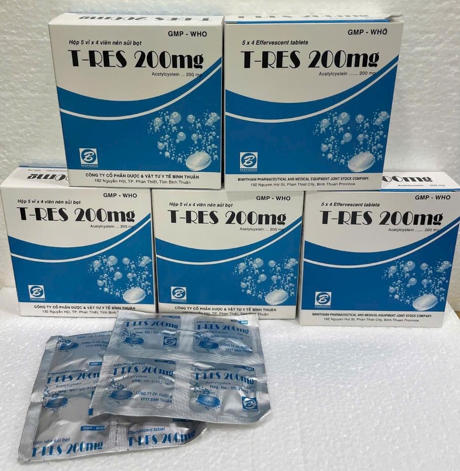 . T_rex ( acetylcystein 200mg) -duoc-ban-tai-💊 Đóng Toa  (Ship cod toàn quốc) 💊