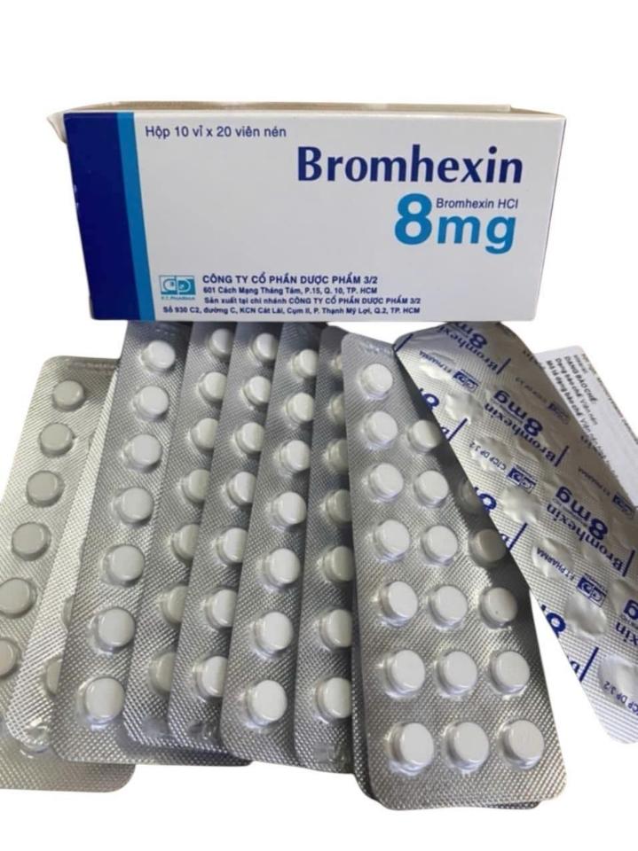 . Bromhexin  8mg DP3/2-duoc-ban-tai-💊 Đóng Toa  (Ship cod toàn quốc) 💊