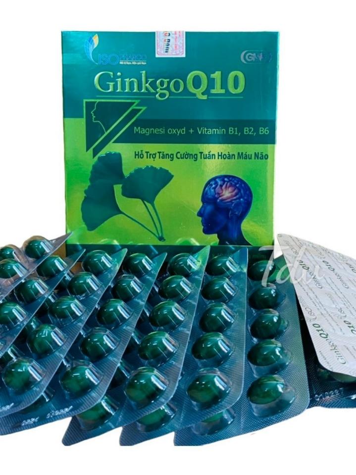 .Ginko Q10 iso -duoc-ban-tai-💊 Đóng Toa  (Ship cod toàn quốc) 💊