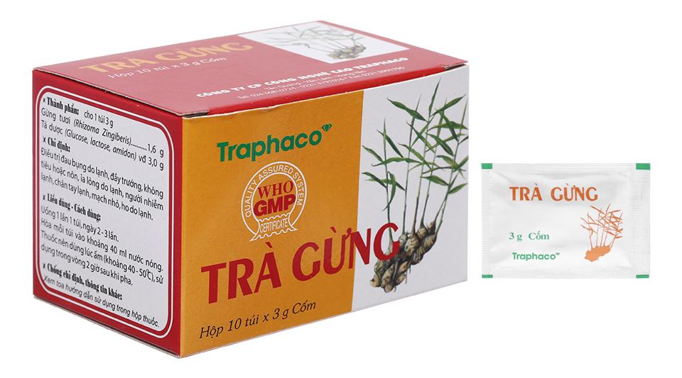 Trà  gừng traphaco -duoc-ban-tai-💊 Đóng Toa  (Ship cod toàn quốc) 💊