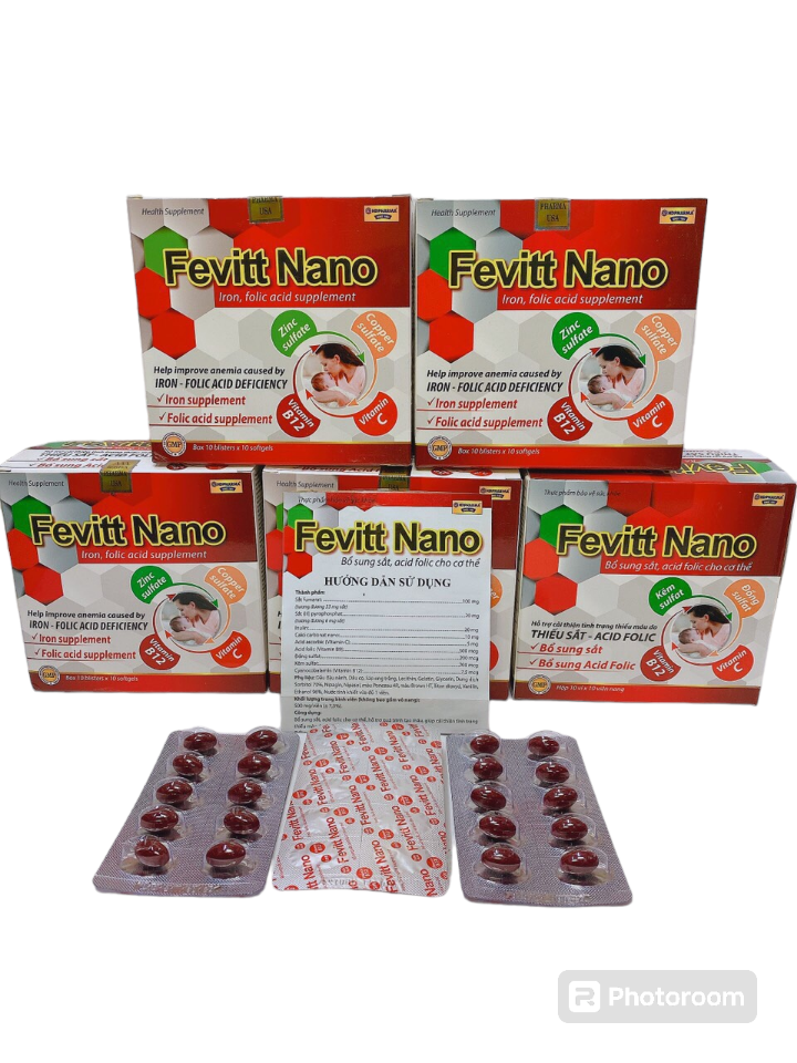Fevitt Nano zinc 100 viên. -duoc-ban-tai-💊 Đóng Toa  (Ship cod toàn quốc) 💊