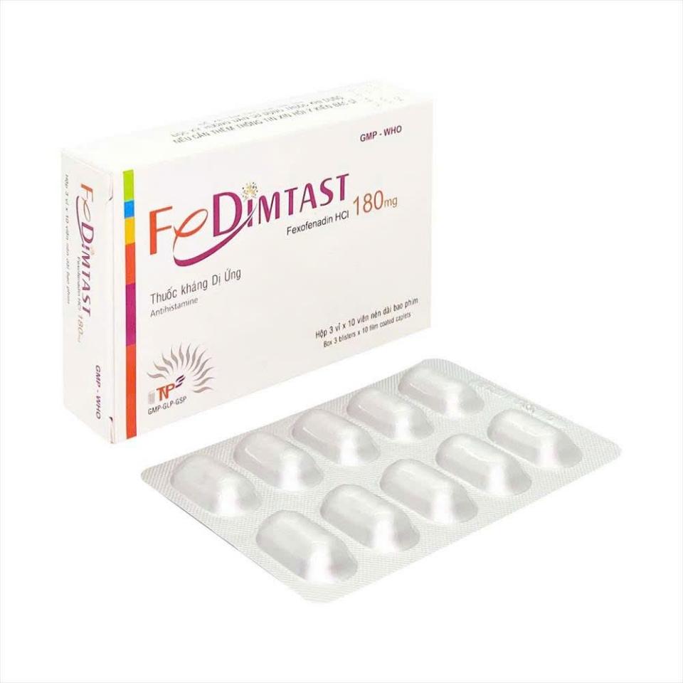 . Fexofenadin 180mg(30v) -duoc-ban-tai-💊 Đóng Toa  (Ship cod toàn quốc) 💊