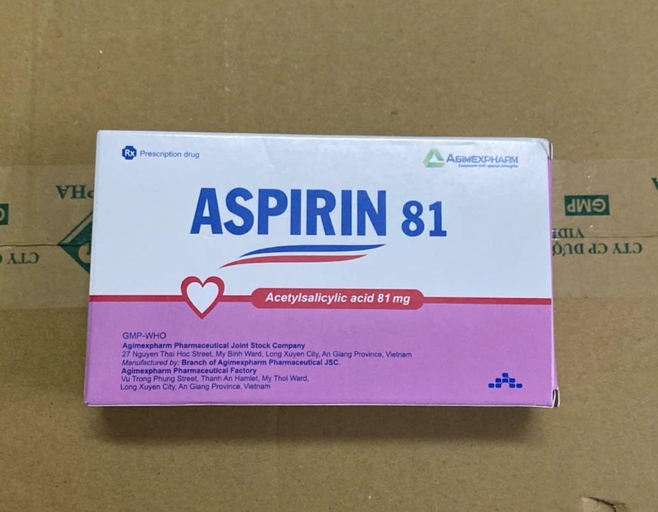 . Aspirin  81mg-duoc-ban-tai-💊 Đóng Toa  (Ship cod toàn quốc) 💊