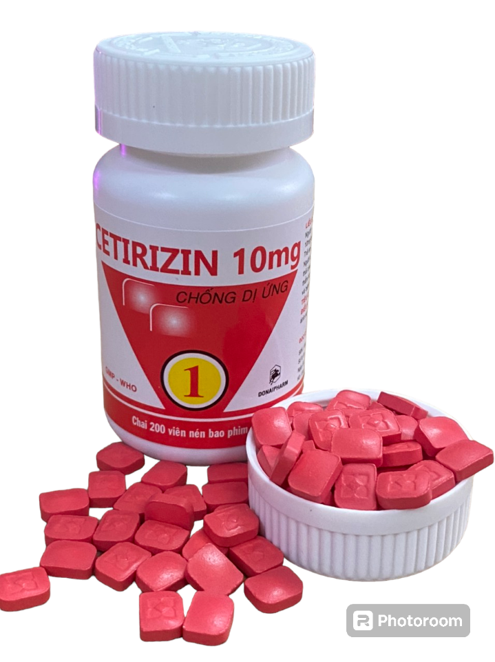. Cetirizin (100v )đỏ -duoc-ban-tai-💊 Đóng Toa  (Ship cod toàn quốc) 💊