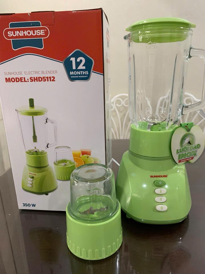 Sinh tố Sunhouse 2 cối SHD5112 SH-duoc-ban-tai-VINHTÂM MEDIA MART
