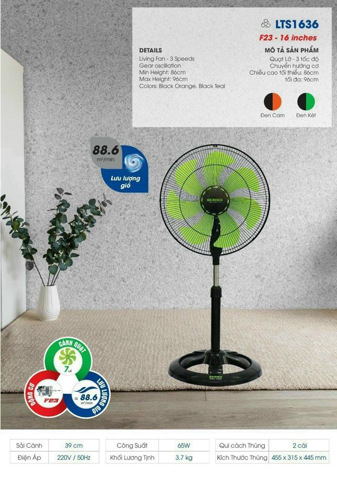Quạt lửng CN400 Senko -DTS1636-duoc-ban-tai-VINHTÂM MEDIA MART