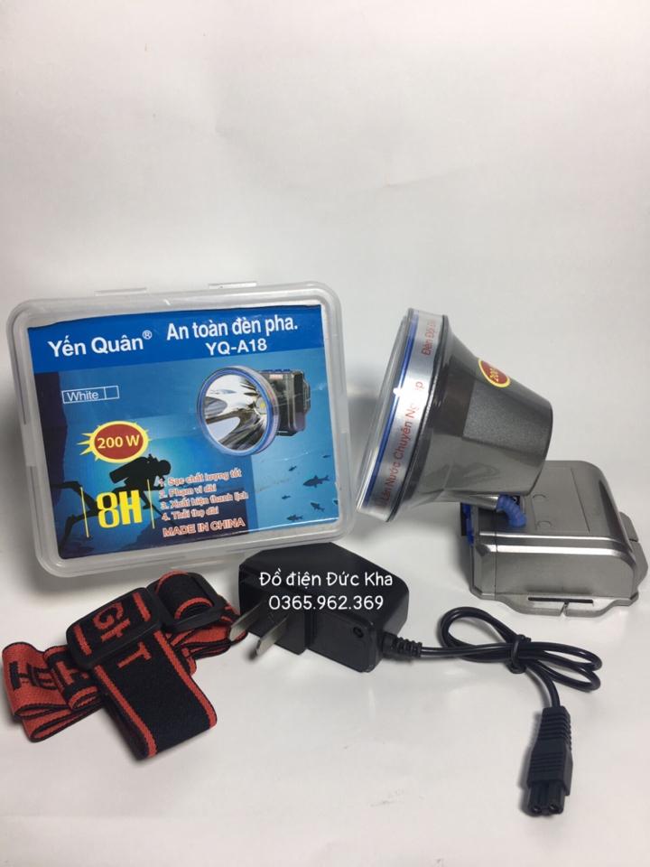 ĐÈN PIN ĐEO ĐẦU YQ-A18 CÔNG SUẤT 200W SIÊU SÁNG-duoc-ban-tai-VINHTÂM MEDIA MART