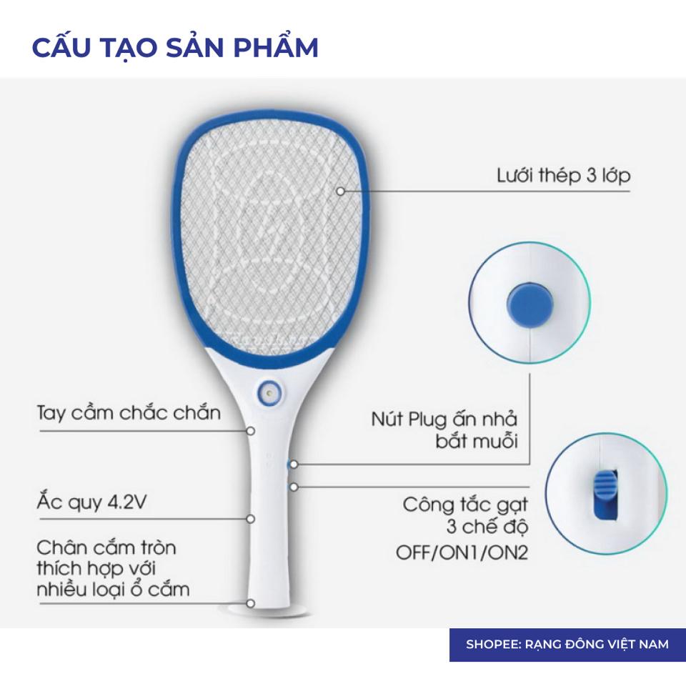 Vợt bắt muỗi Rạng Đông RĐ03-05-duoc-ban-tai-VINHTÂM MEDIA MART