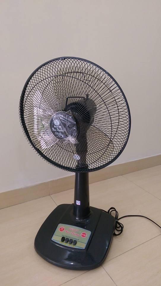 Quạt Rút Lửng Hoa Phượng sải cánh 40cm-duoc-ban-tai-VINHTÂM MEDIA MART