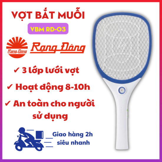 Vợt bắt muỗi Rạng Đông RĐ03-05-duoc-ban-tai-VINHTÂM MEDIA MART