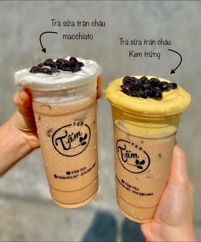Trân châu /Machiatto/ Kem trứng/ Kem Phô mai-duoc-ban-tai-TẤM TEA